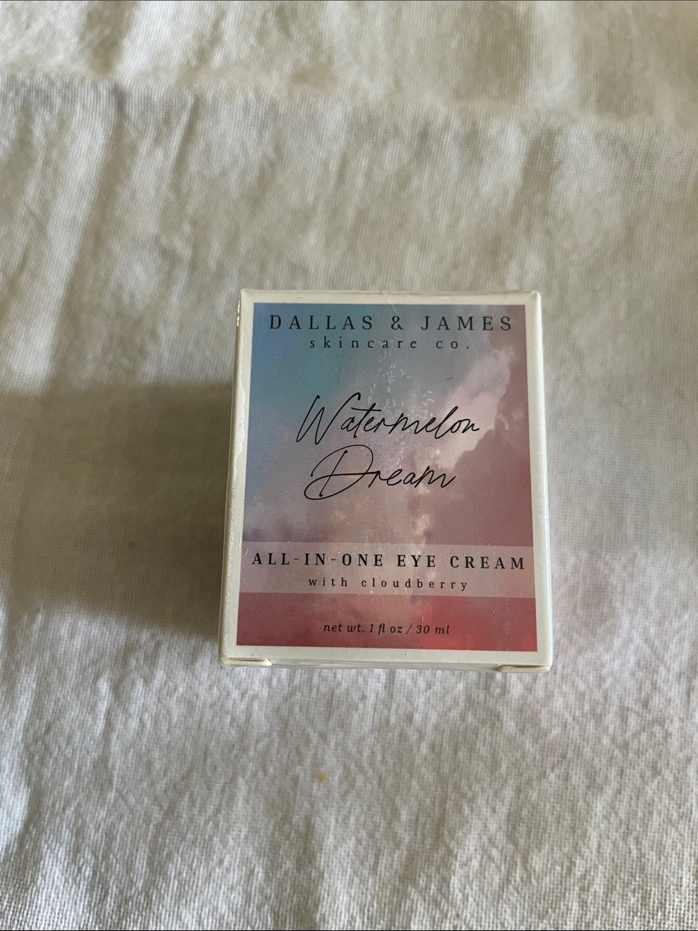 Dallas & James Watermelon Dream All-In-One Eye Cream - Pink/Blue Packaging